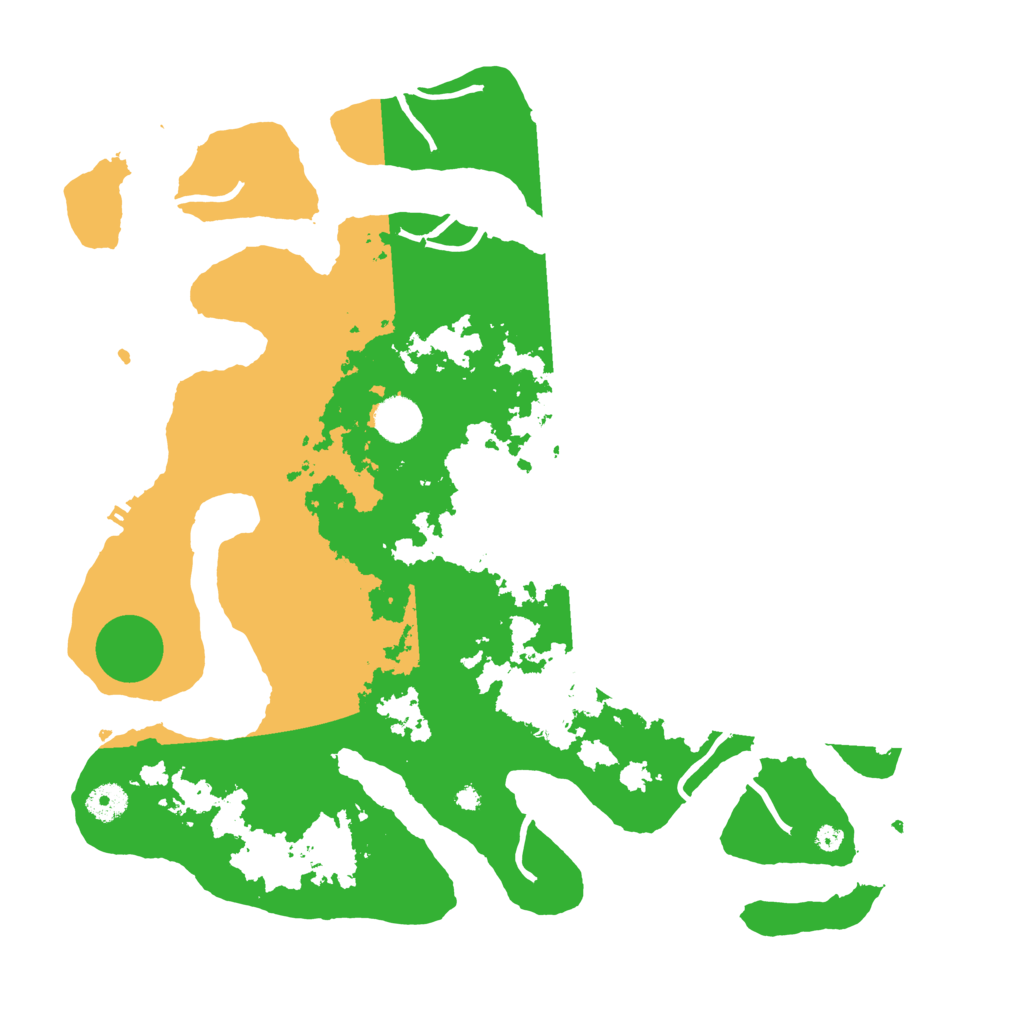 Biome Rust Map: Procedural Map, Size: 4000, Seed: 107649104