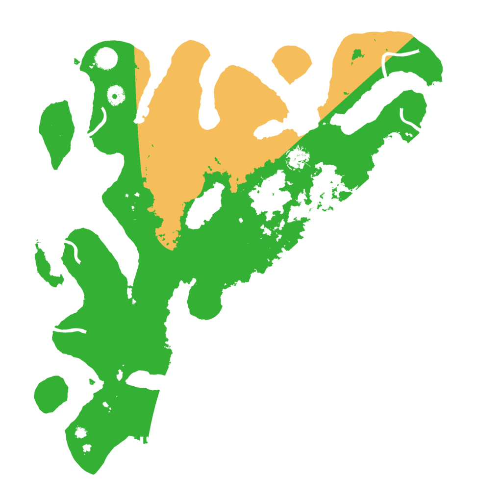 Biome Rust Map: Procedural Map, Size: 4000, Seed: 1586790960