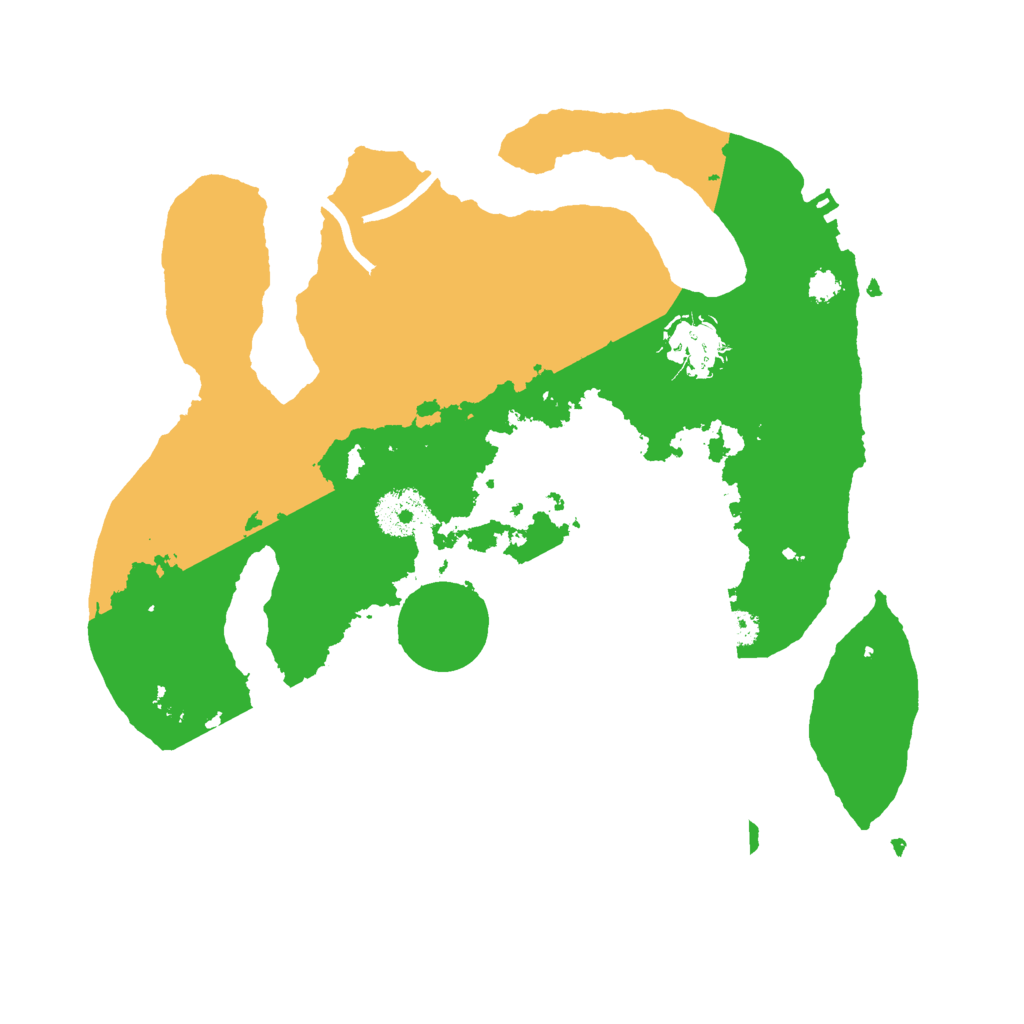 Biome Rust Map: Procedural Map, Size: 2999, Seed: 140618849