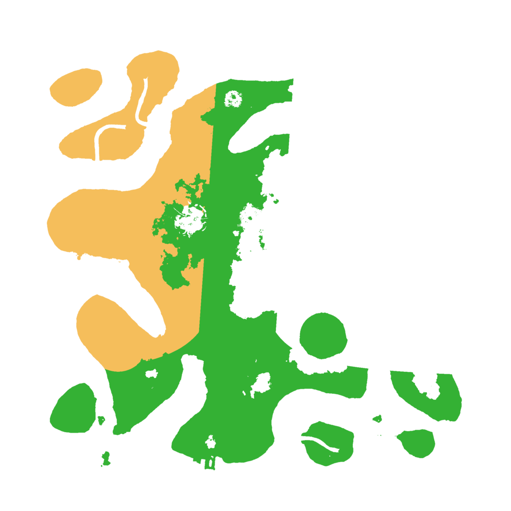 Biome Rust Map: Procedural Map, Size: 3000, Seed: 5654196