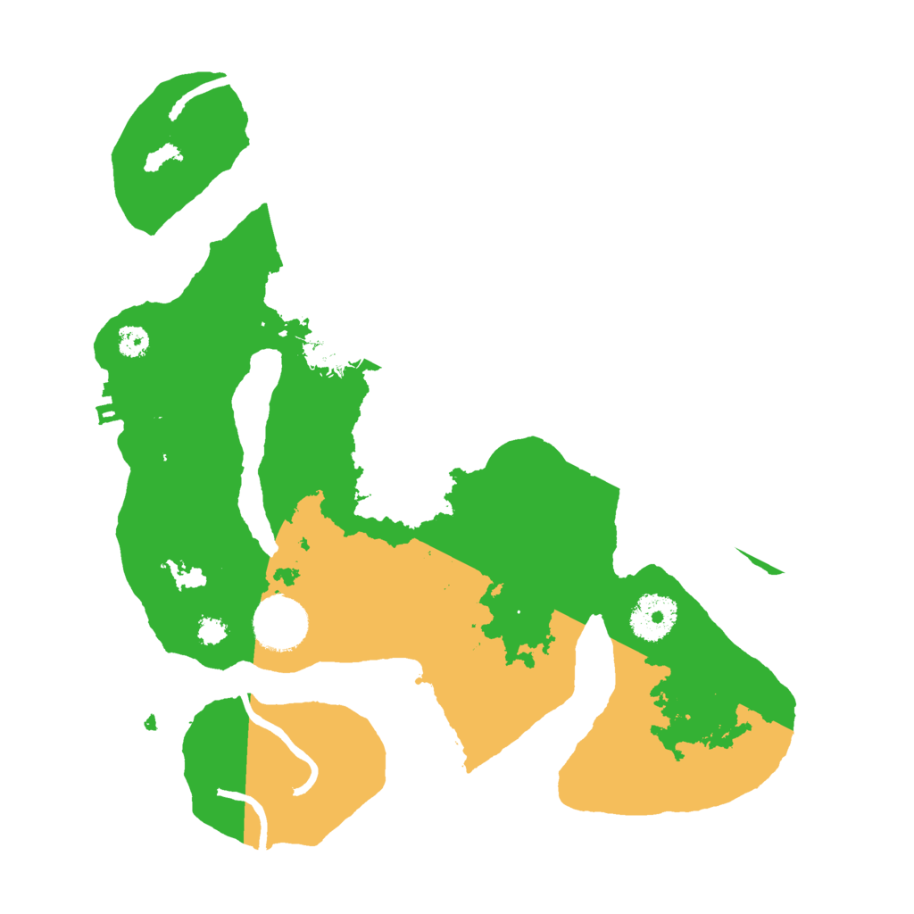 Biome Rust Map: Procedural Map, Size: 3000, Seed: 235227896