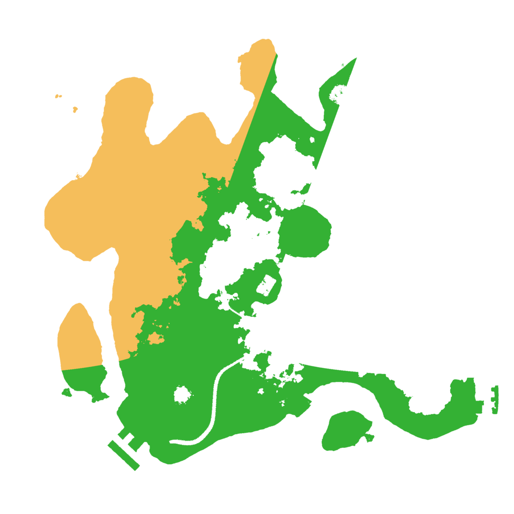 Biome Rust Map: Procedural Map, Size: 2750, Seed: 634286