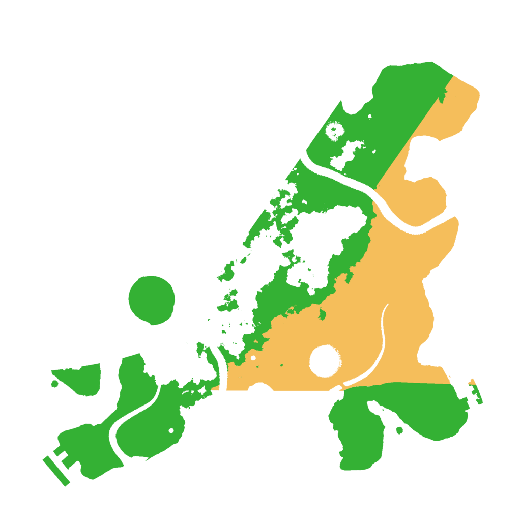 Biome Rust Map: Procedural Map, Size: 3000, Seed: 768083421
