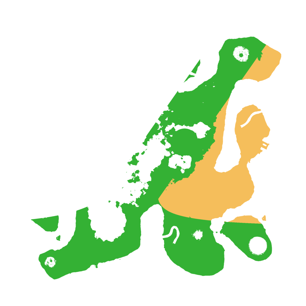 Biome Rust Map: Procedural Map, Size: 3000, Seed: 768083421