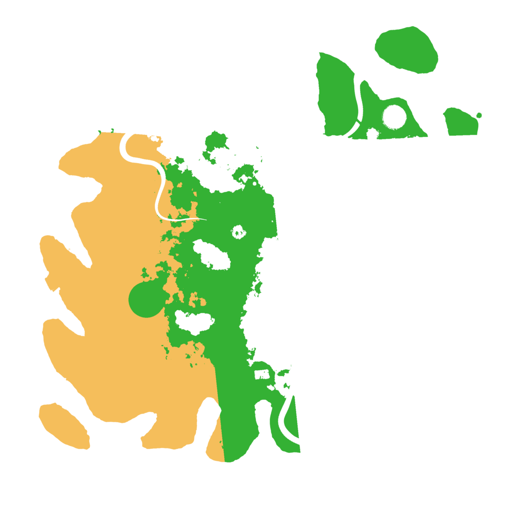Biome Rust Map: Procedural Map, Size: 3750, Seed: 85847