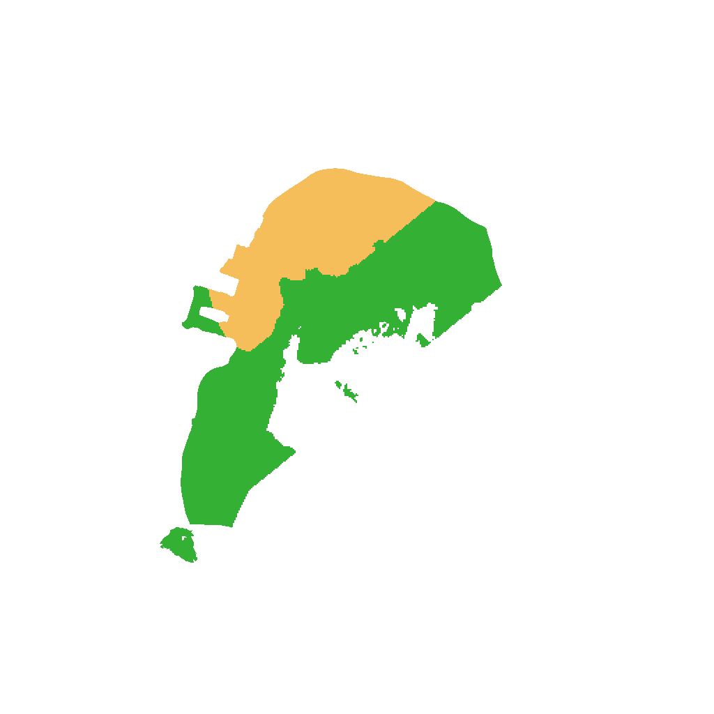 Biome Rust Map: Procedural Map, Size: 1000, Seed: 2750