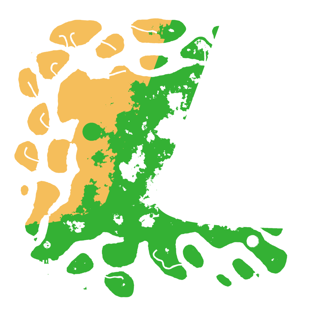 Biome Rust Map: Procedural Map, Size: 4540, Seed: 82700