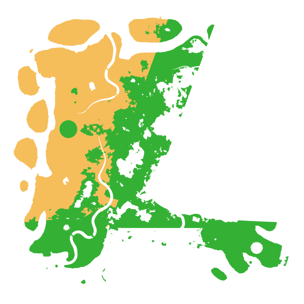 Biome Rust Map: Procedural Map, Size: 4540, Seed: 82700