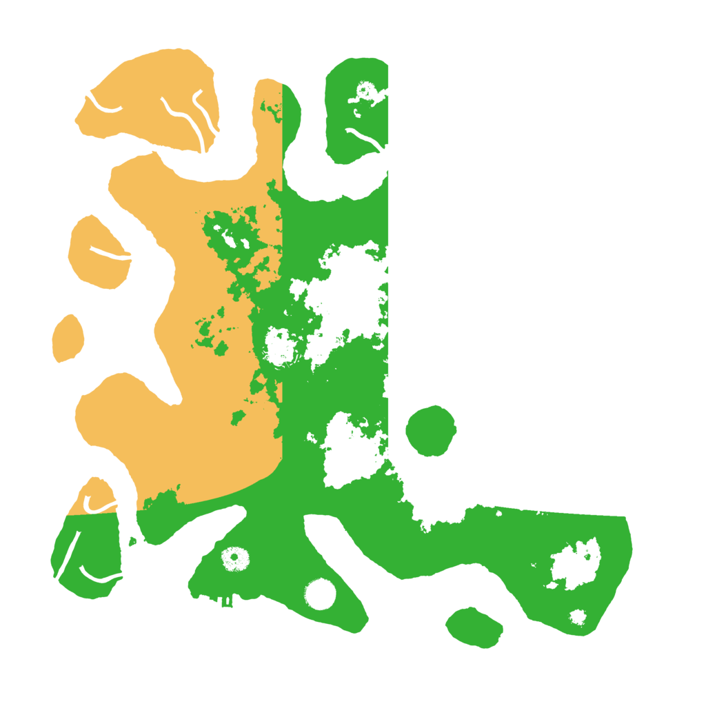 Biome Rust Map: Procedural Map, Size: 4000, Seed: 1441414270