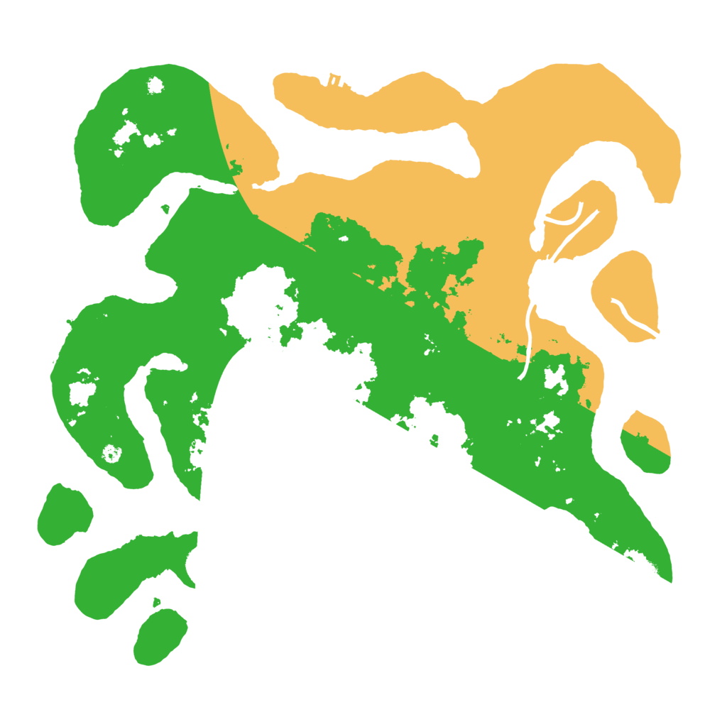 Biome Rust Map: Procedural Map, Size: 4000, Seed: 160375528