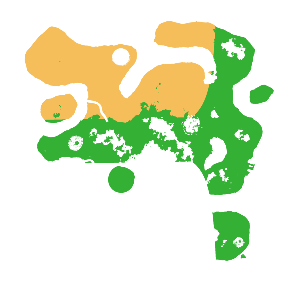 Biome Rust Map: Procedural Map, Size: 3000, Seed: 811559