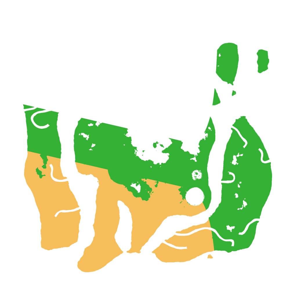 Biome Rust Map: Procedural Map, Size: 3000, Seed: 826136