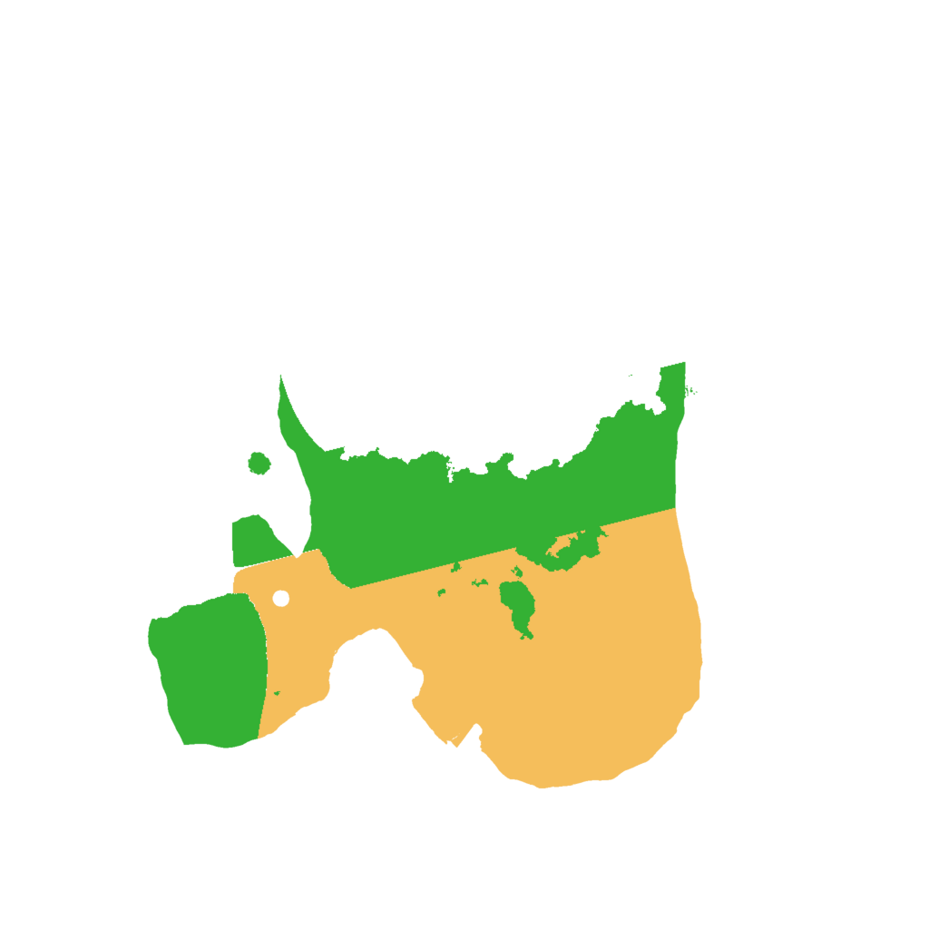 Biome Rust Map: Procedural Map, Size: 1680, Seed: 1
