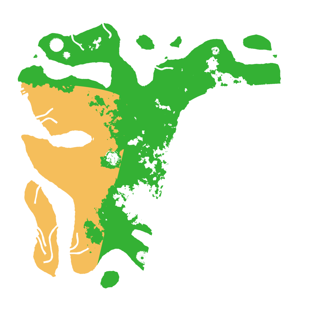 Biome Rust Map: Procedural Map, Size: 4000, Seed: 552936