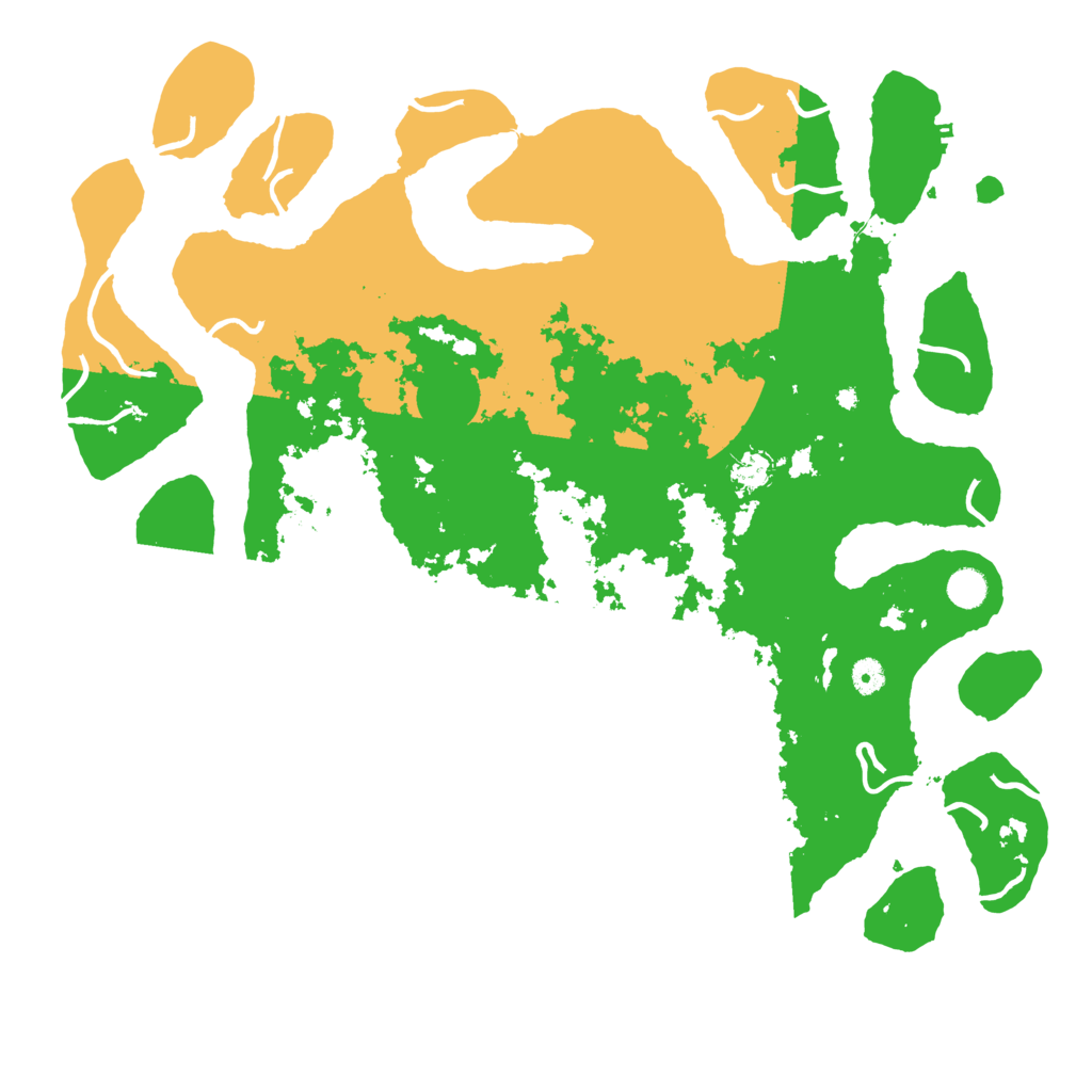 Biome Rust Map: Procedural Map, Size: 4800, Seed: 19746791