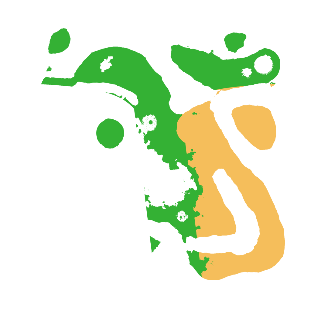 Biome Rust Map: Procedural Map, Size: 3000, Seed: 407870