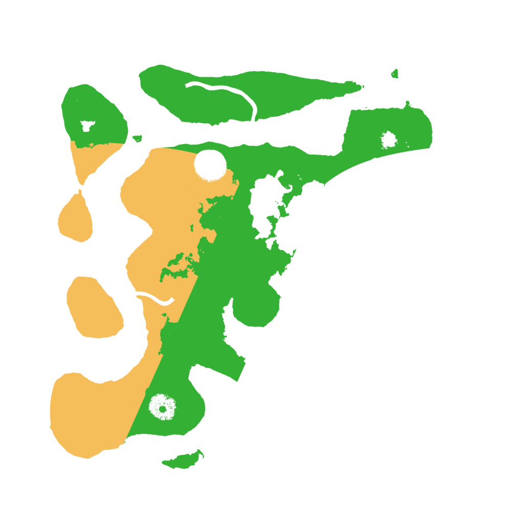 Biome Rust Map: Procedural Map, Size: 3000, Seed: 721754