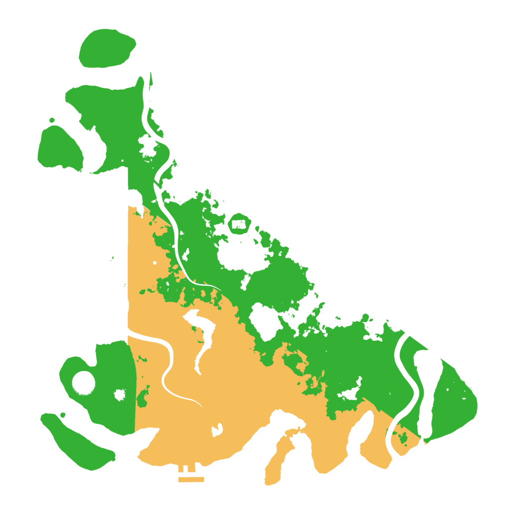Biome Rust Map: Procedural Map, Size: 4000, Seed: 5159895
