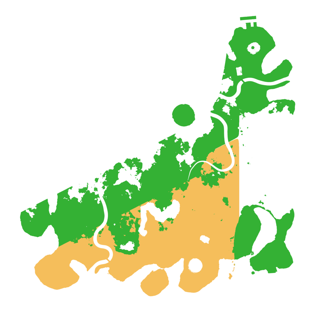 Biome Rust Map: Procedural Map, Size: 4000, Seed: 90441086
