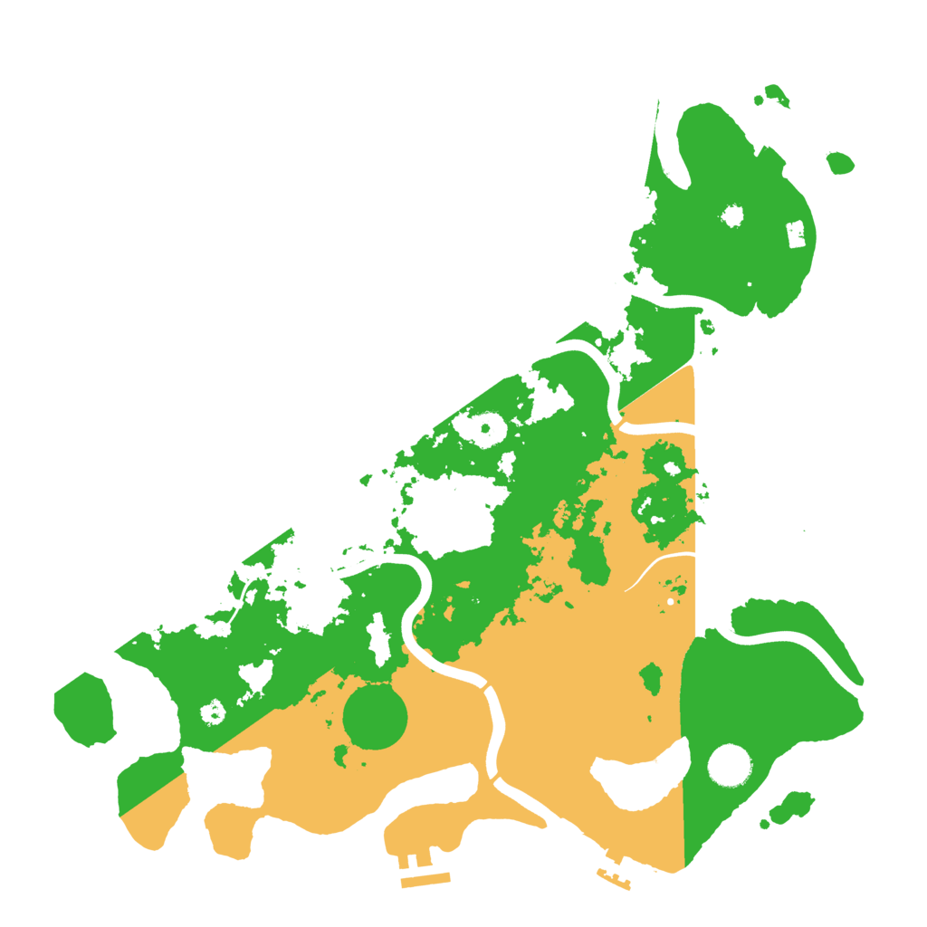 Biome Rust Map: Procedural Map, Size: 3800, Seed: 65235897