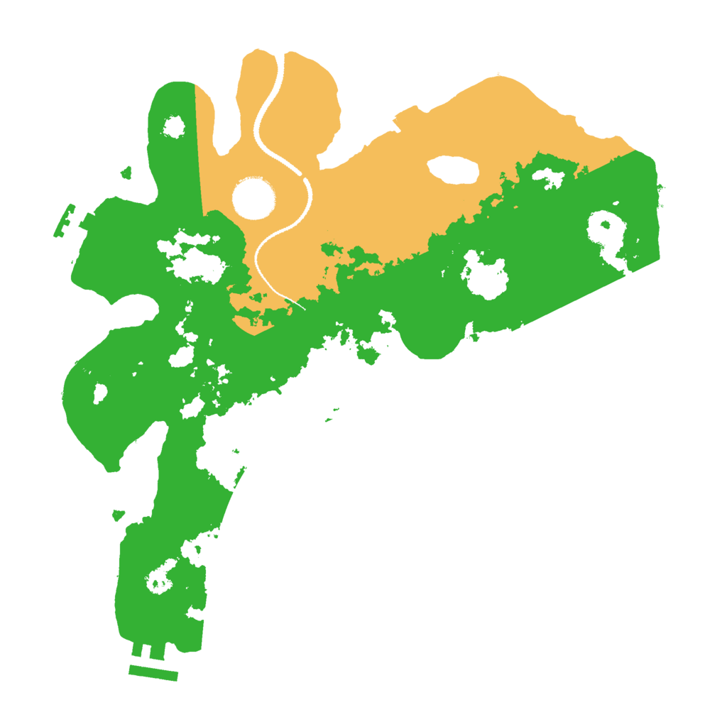 Biome Rust Map: Procedural Map, Size: 3000, Seed: 850842