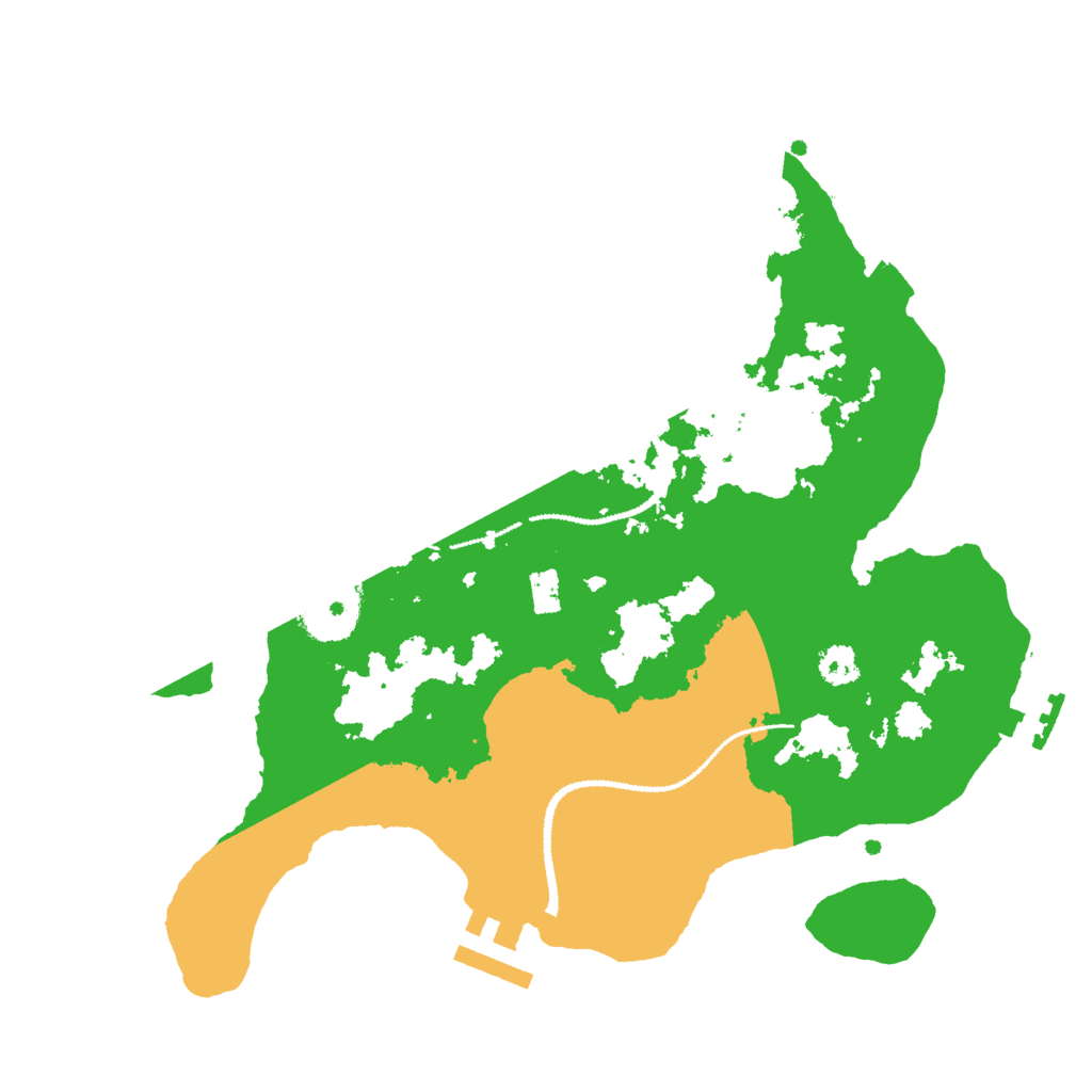 Biome Rust Map: Procedural Map, Size: 2750, Seed: 1864931760