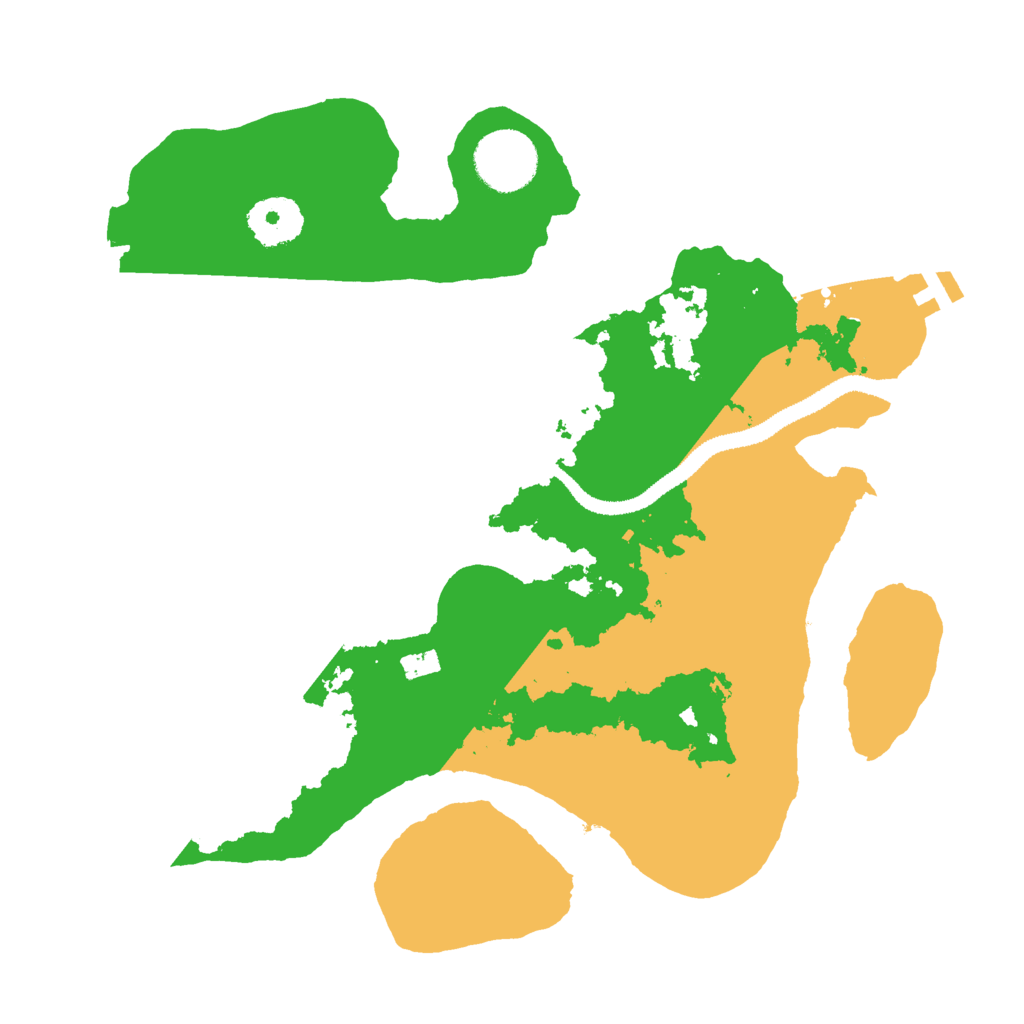 Biome Rust Map: Procedural Map, Size: 3000, Seed: 651381