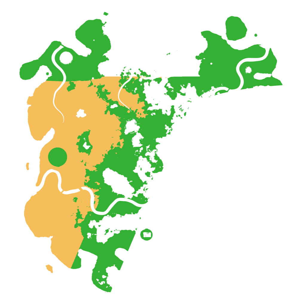 Biome Rust Map: Procedural Map, Size: 4250, Seed: 13216