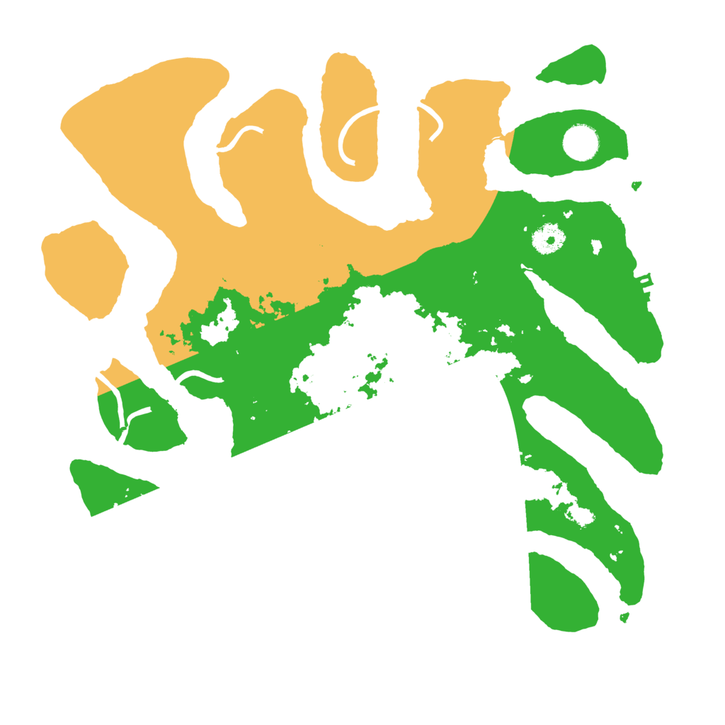 Biome Rust Map: Procedural Map, Size: 3550, Seed: 747871