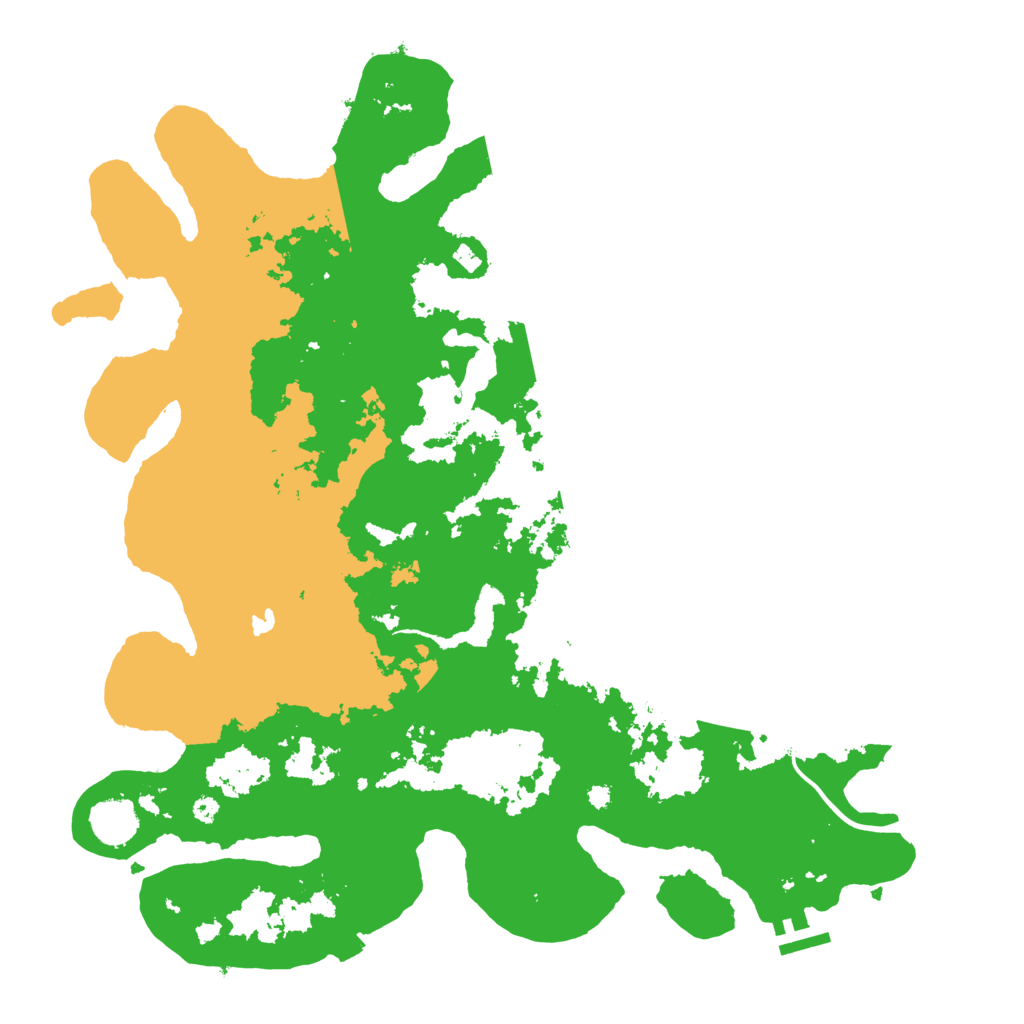 Biome Rust Map: Procedural Map, Size: 4000, Seed: 821805716