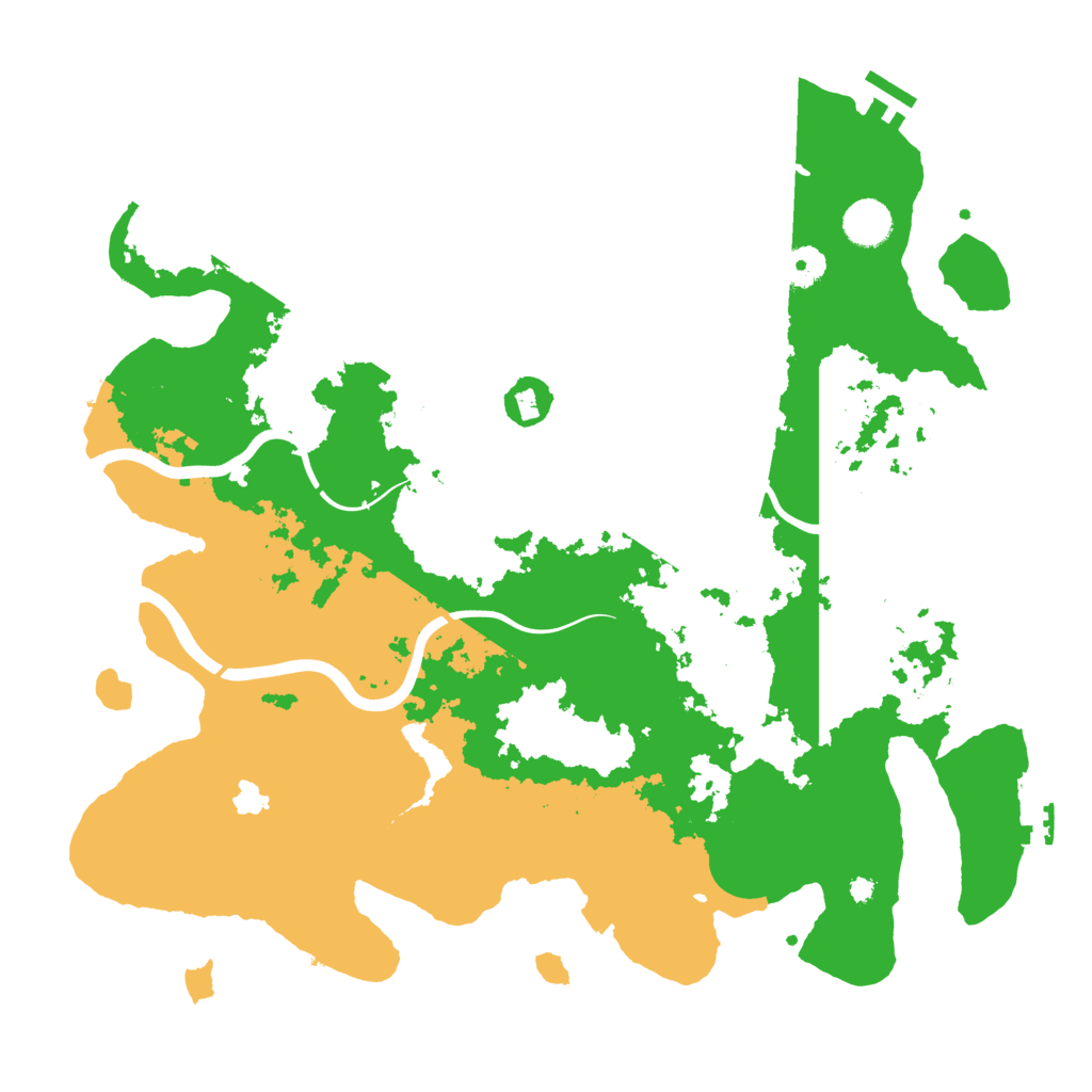 Biome Rust Map: Procedural Map, Size: 4000, Seed: 50158932