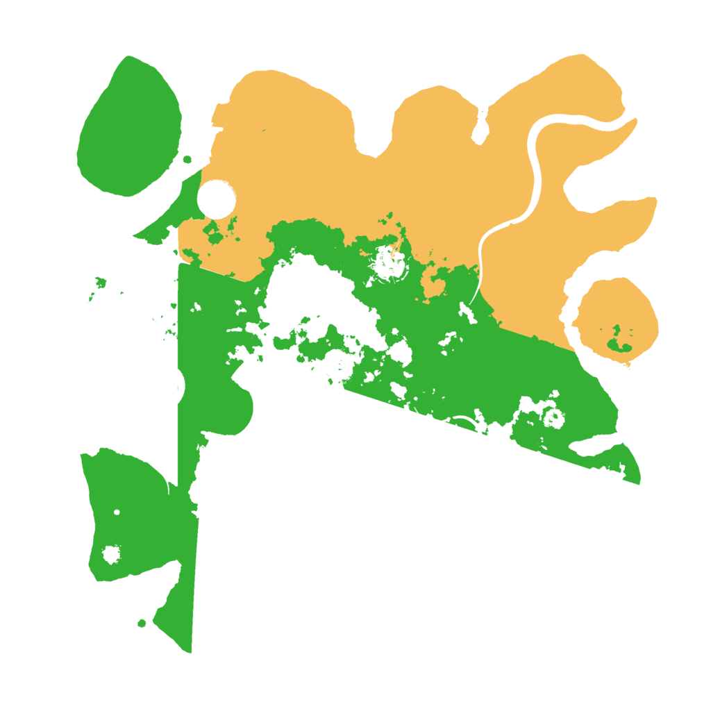 Biome Rust Map: Procedural Map, Size: 3500, Seed: 1505315386