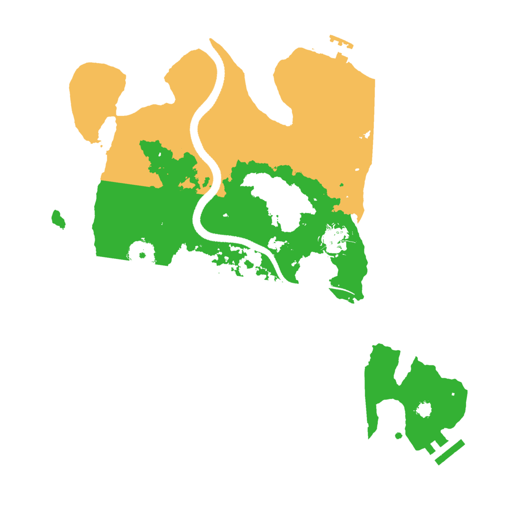 Biome Rust Map: Procedural Map, Size: 3000, Seed: 37