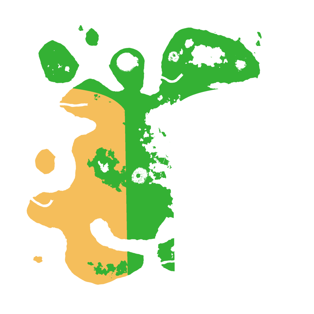 Biome Rust Map: Procedural Map, Size: 3000, Seed: 1851210102