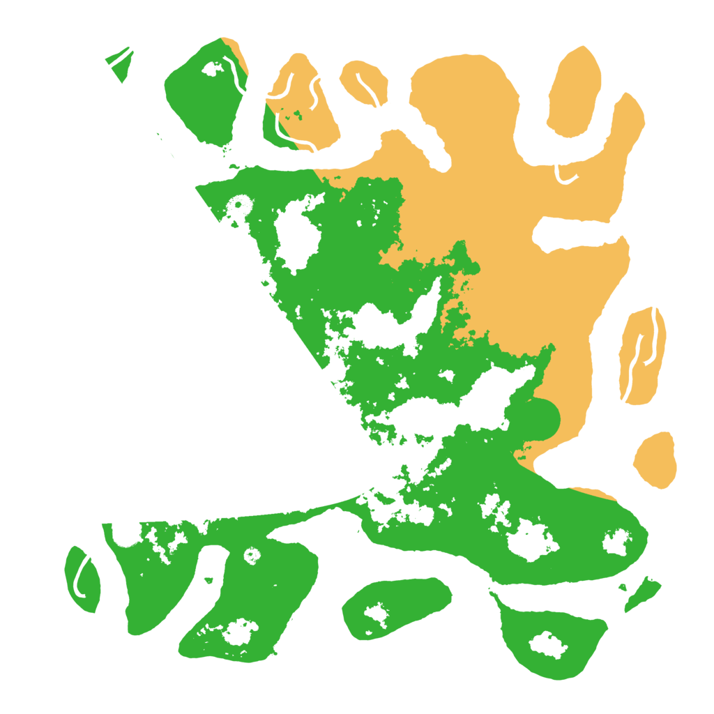 Biome Rust Map: Procedural Map, Size: 4500, Seed: 965918