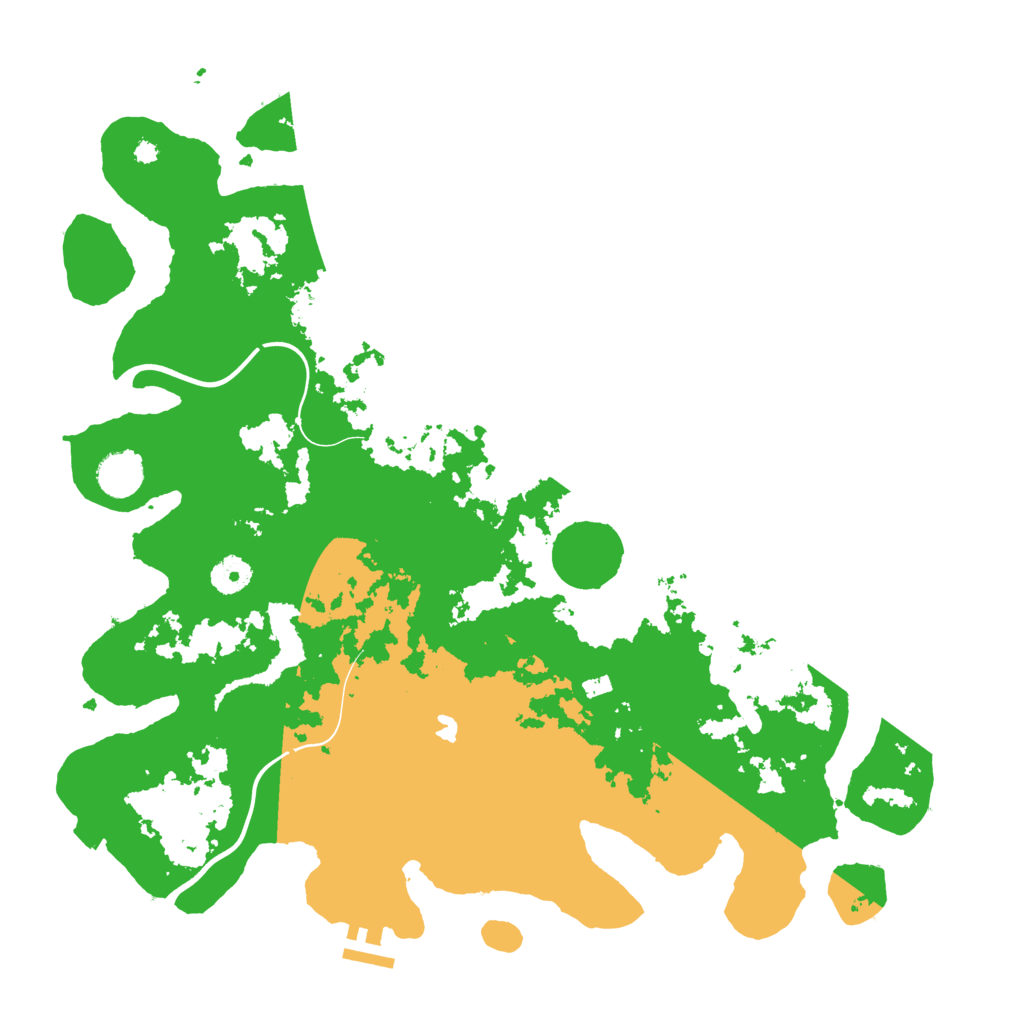 Biome Rust Map: Procedural Map, Size: 4000, Seed: 5217678