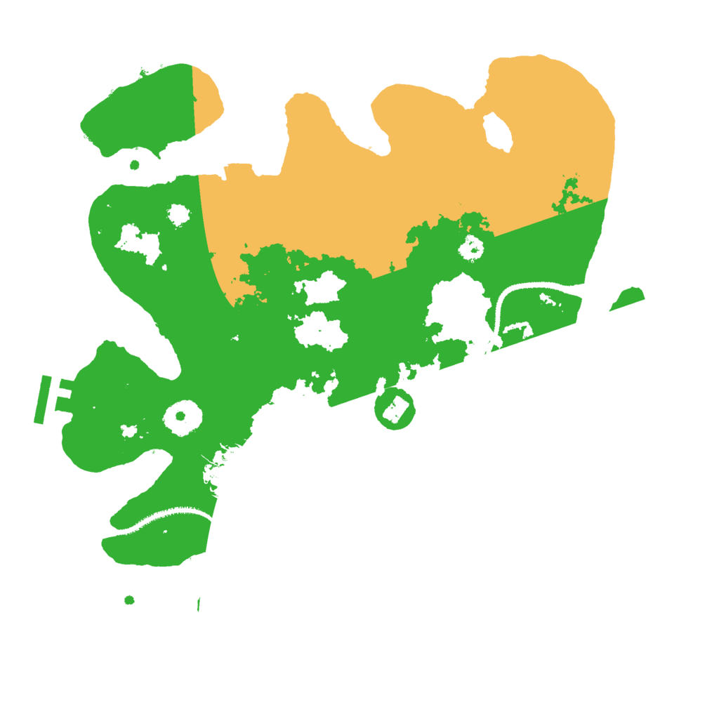 Biome Rust Map: Procedural Map, Size: 3000, Seed: 153574