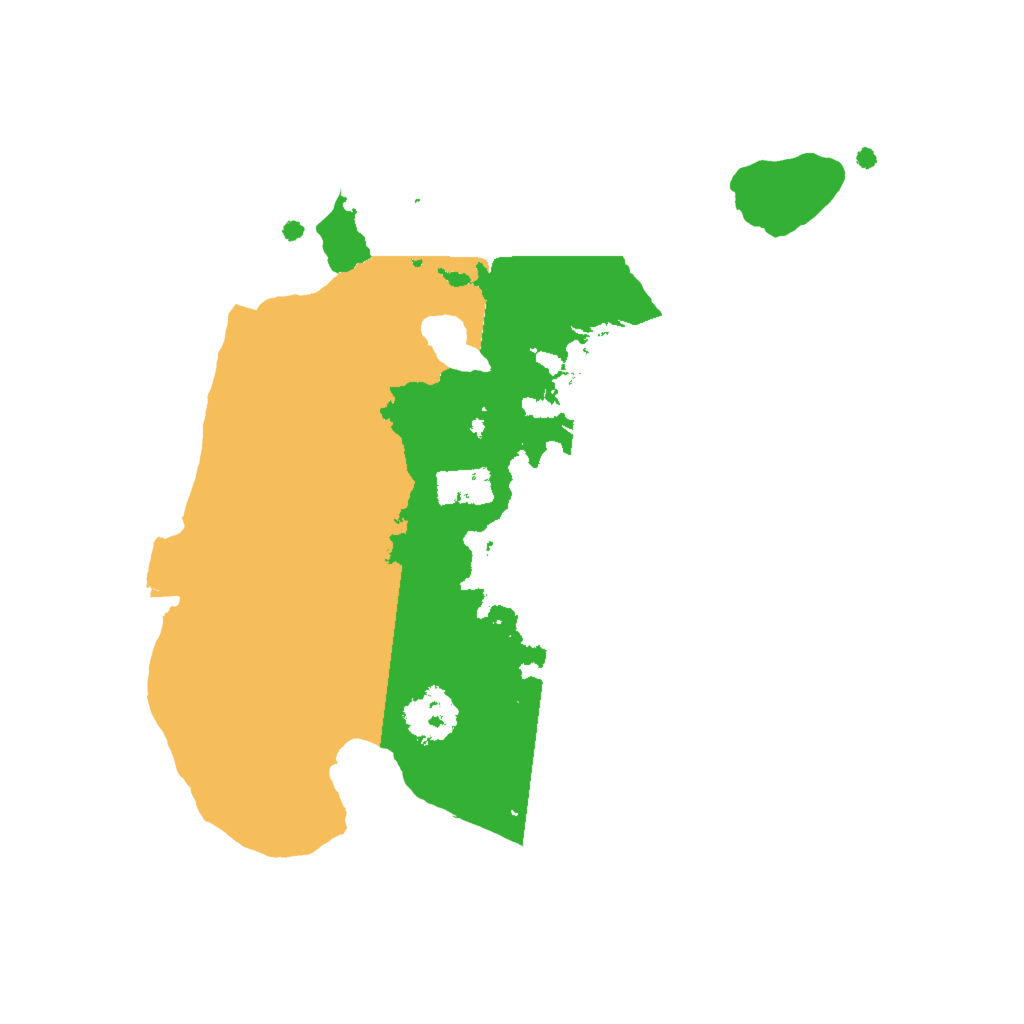 Biome Rust Map: Procedural Map, Size: 2000, Seed: 248148024