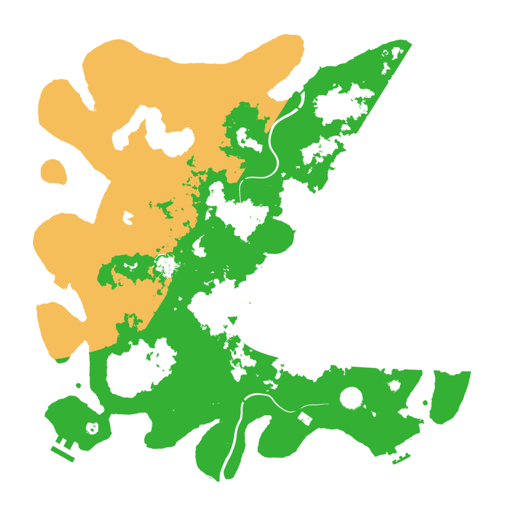Biome Rust Map: Procedural Map, Size: 4000, Seed: 3851845