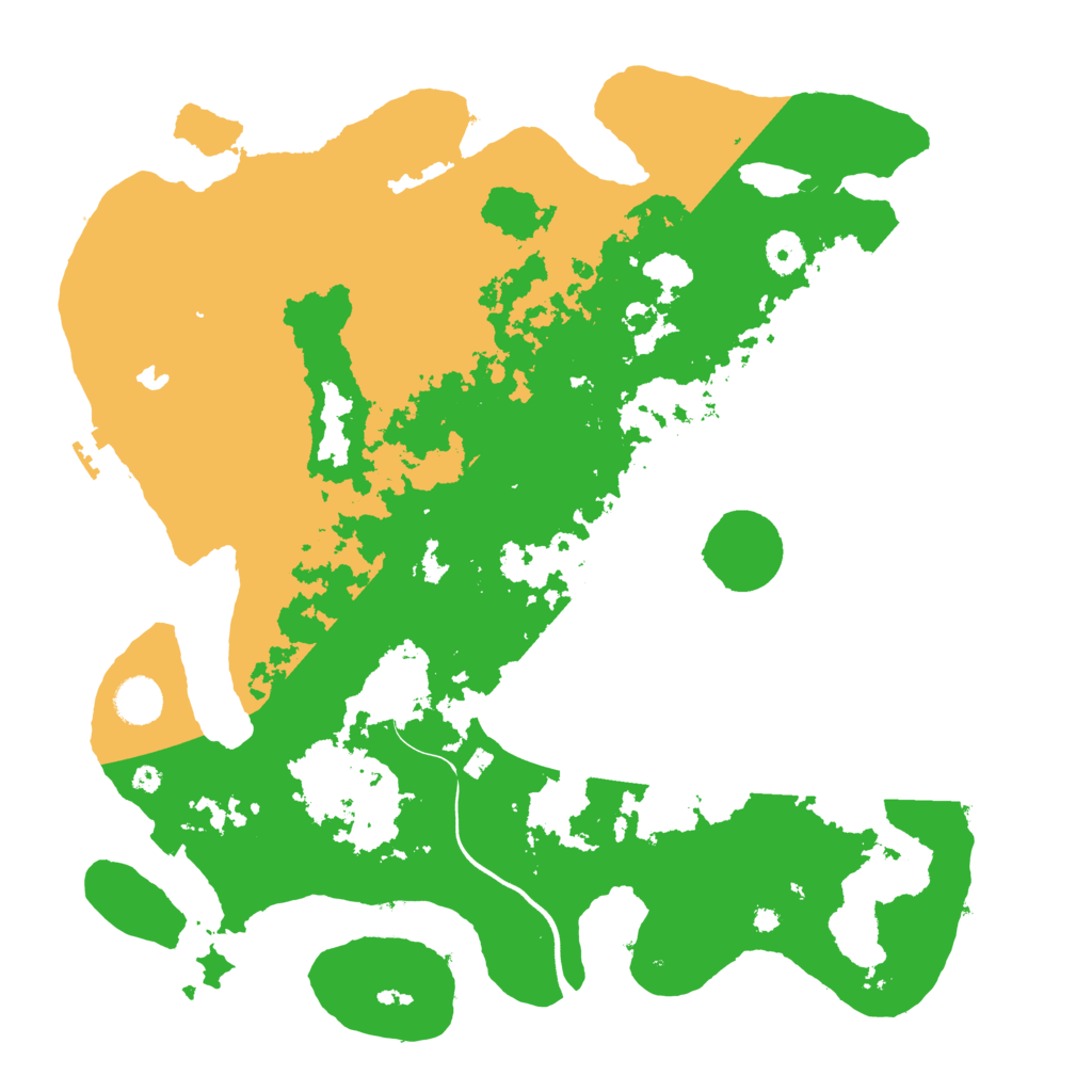 Biome Rust Map: Procedural Map, Size: 4000, Seed: 232152