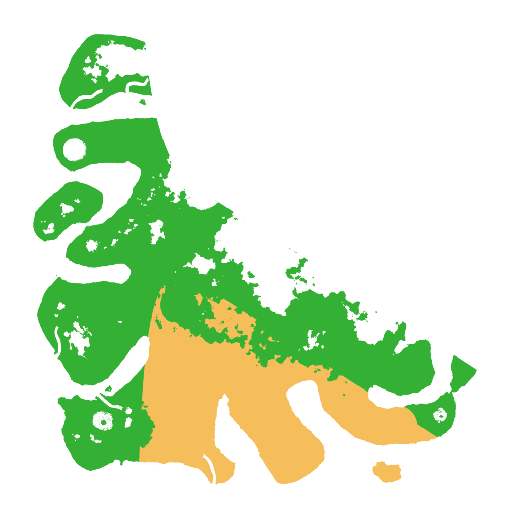 Biome Rust Map: Procedural Map, Size: 4000, Seed: 1255