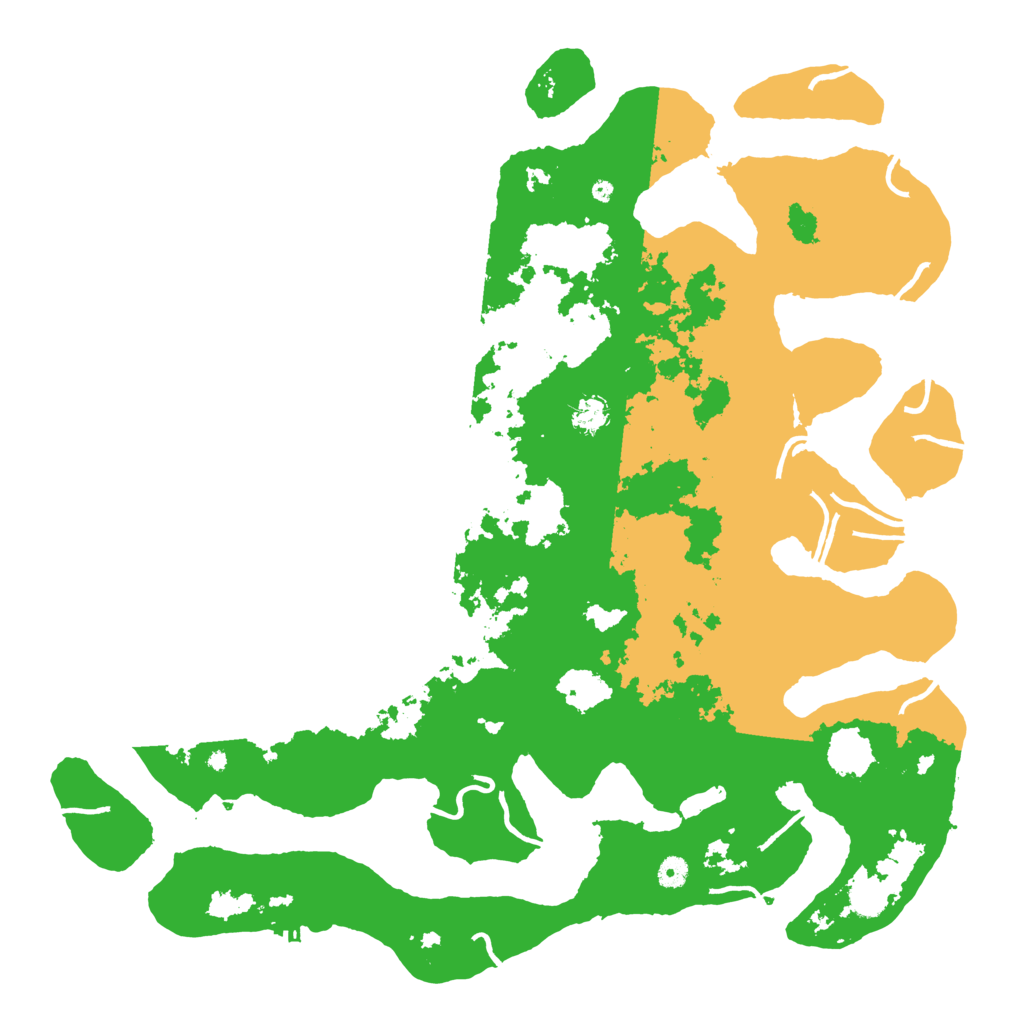 Biome Rust Map: Procedural Map, Size: 5000, Seed: 2309859