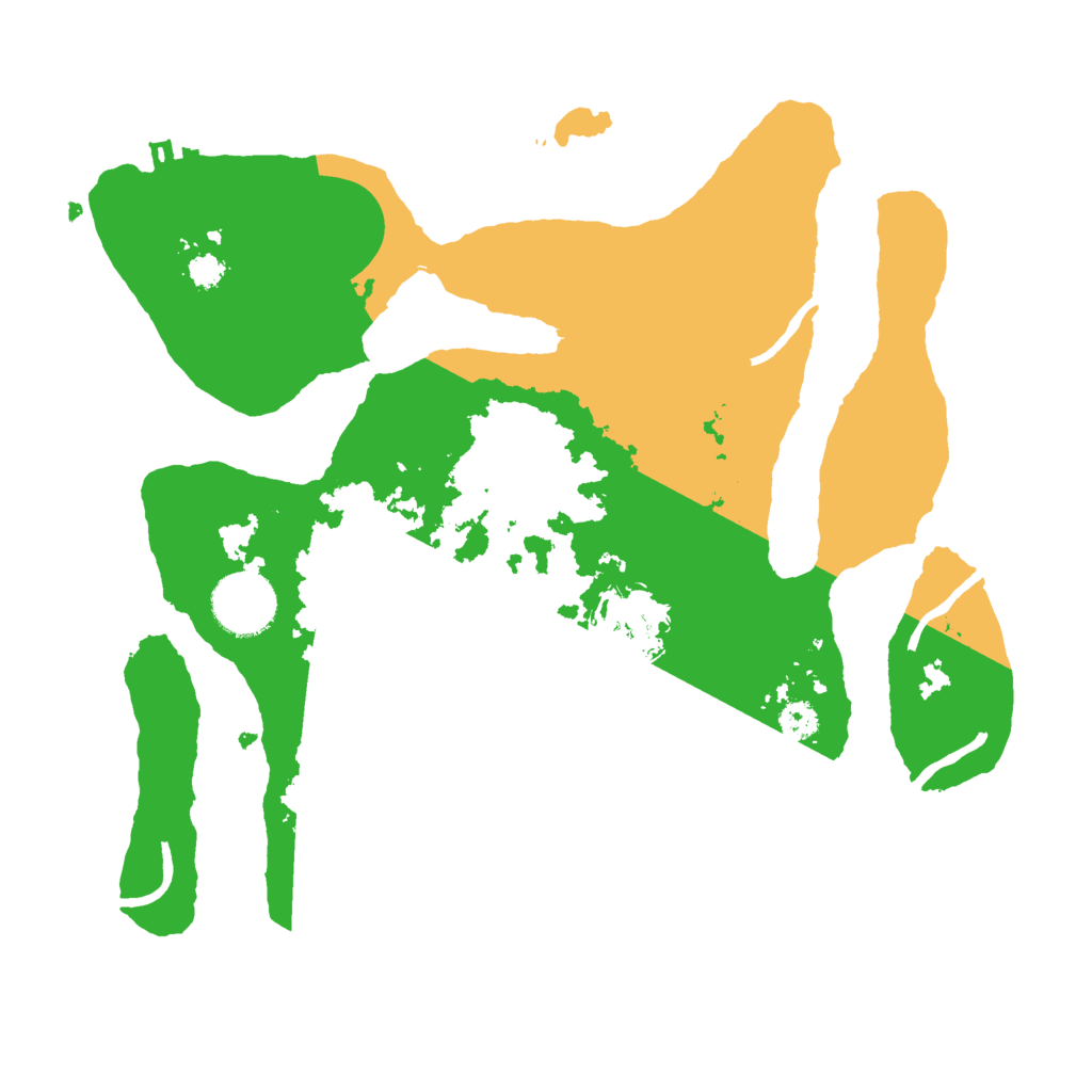 Biome Rust Map: Procedural Map, Size: 3000, Seed: 833