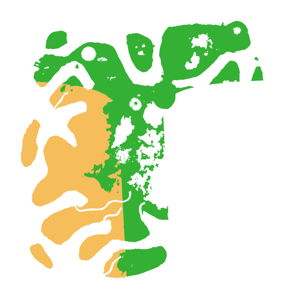 Biome Rust Map: Procedural Map, Size: 3700, Seed: 1378606554