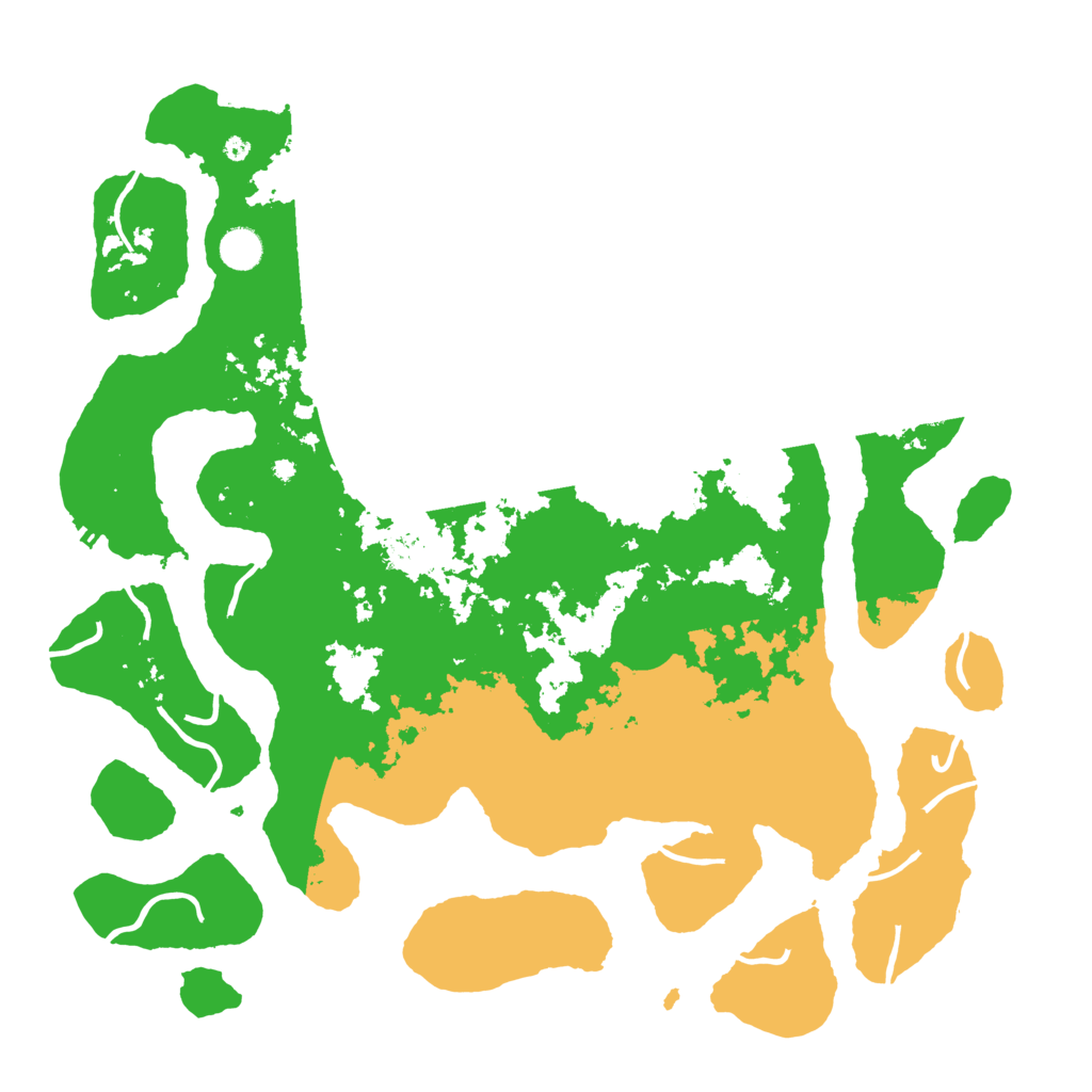 Biome Rust Map: Procedural Map, Size: 4500, Seed: 1288654001