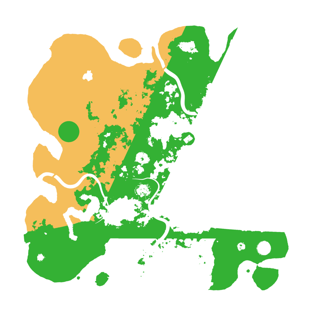 Biome Rust Map: Procedural Map, Size: 4000, Seed: 53021102