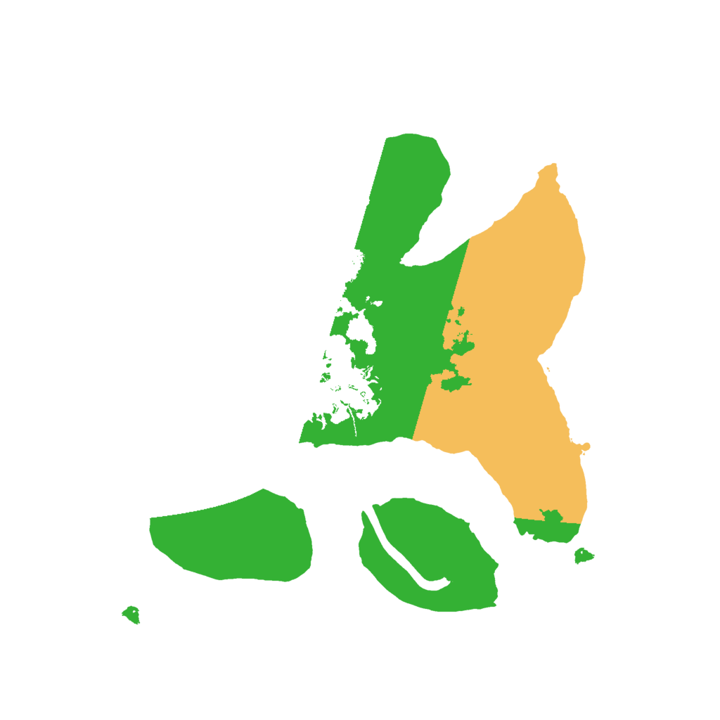 Biome Rust Map: Procedural Map, Size: 2000, Seed: 1186958900