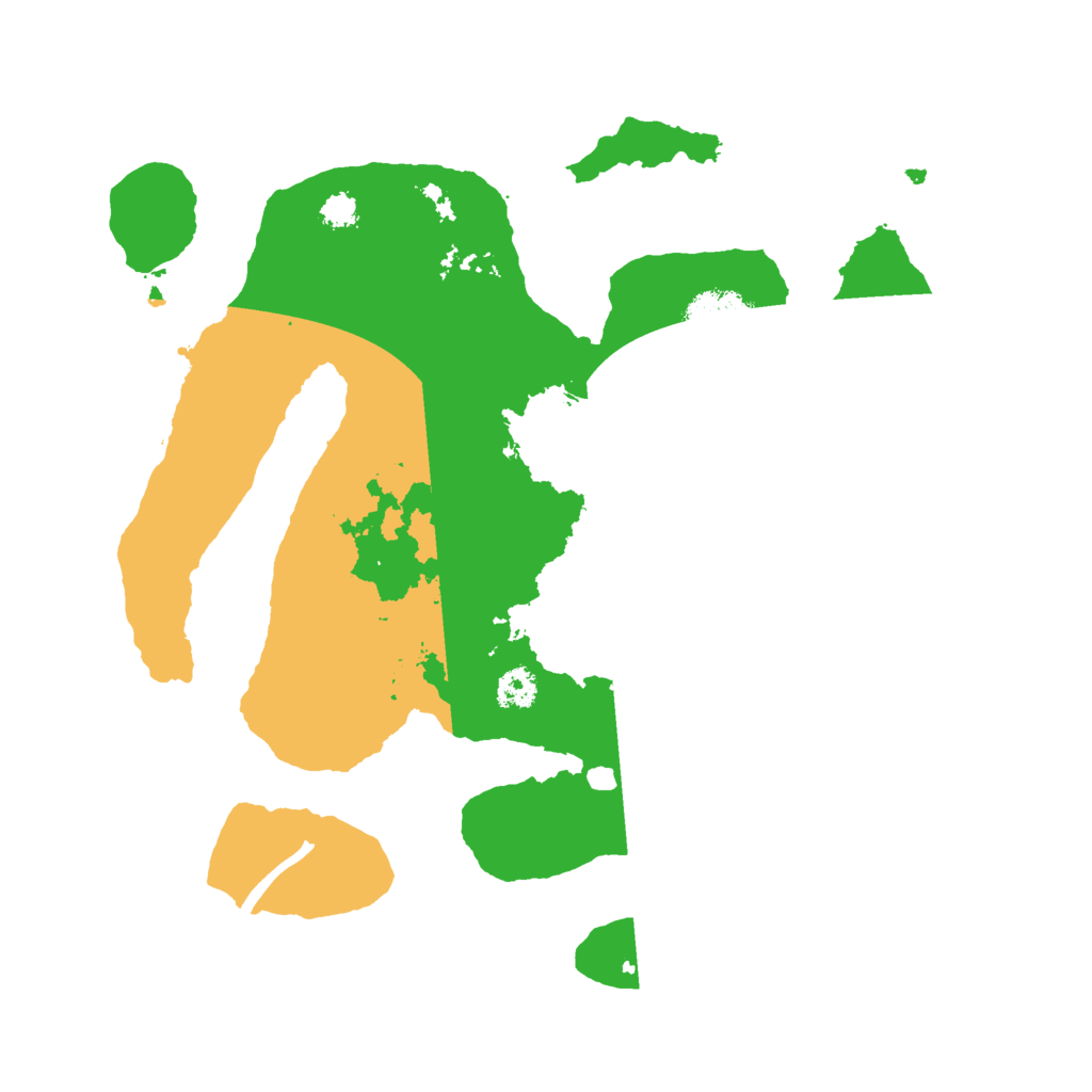 Biome Rust Map: Procedural Map, Size: 2800, Seed: 716042803