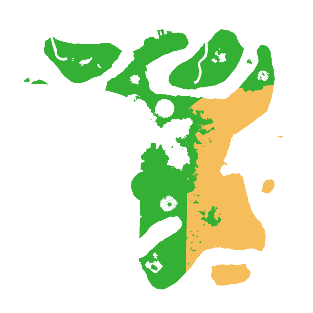 Biome Rust Map: Procedural Map, Size: 3000, Seed: 169065