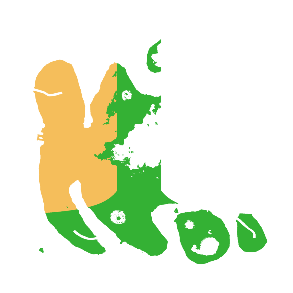 Biome Rust Map: Procedural Map, Size: 3000, Seed: 730516